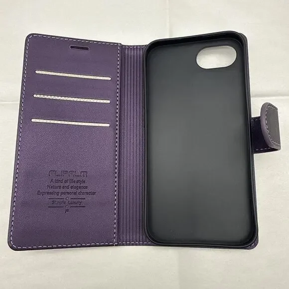 Compatible with Iphone 16E Wallet Case with RFID Blocking Credit Card Holder, PU - Picture 7 of 15